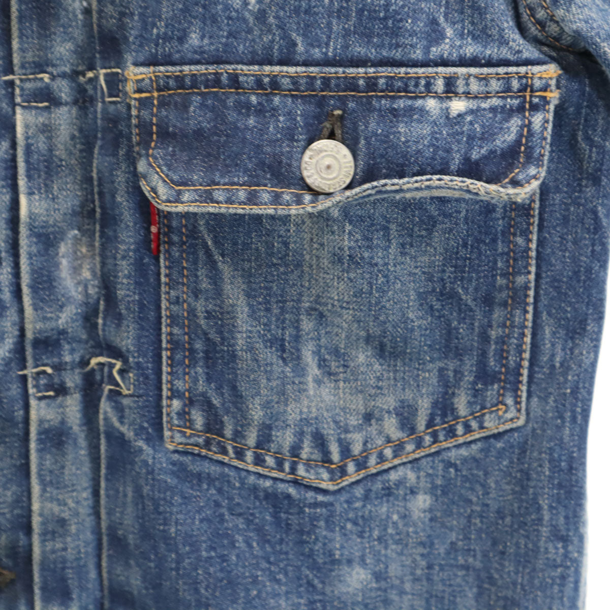 Levi's 50s Big E 2nd 507XX Washed Blue Denim Jacket