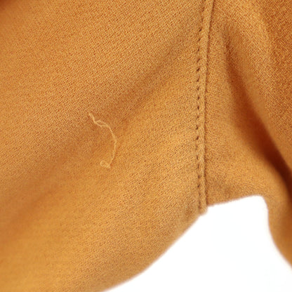 HERMES 90s French Silk Short Sleeve Button-Up Brown Size 42