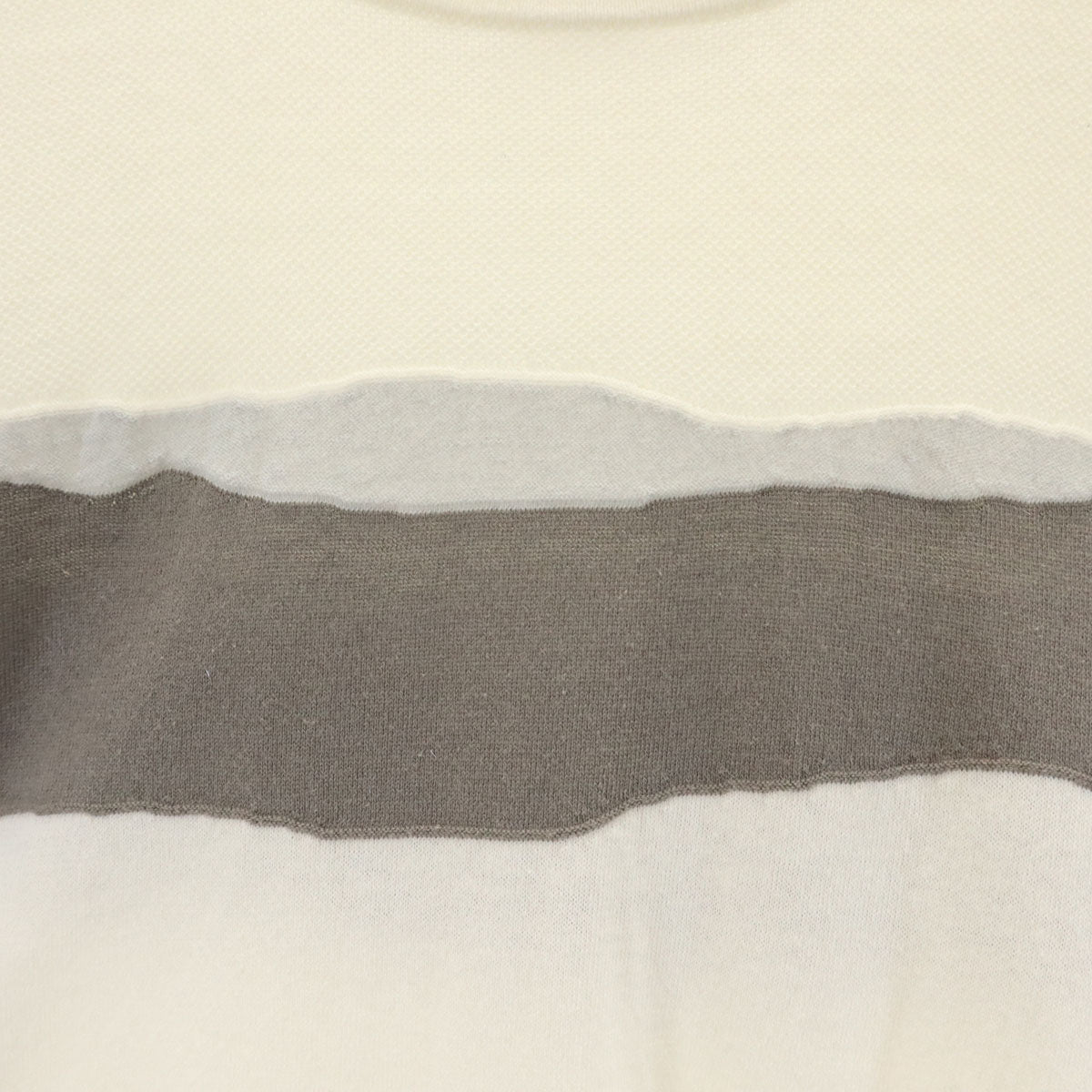HERMES Italian Cashmere Blend T-Shirt White Size L
