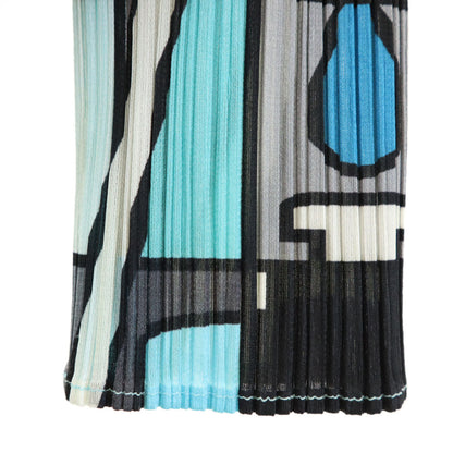 PLEATS PLEASE Geometric Pleated T-Shirt Multi Size JP 3