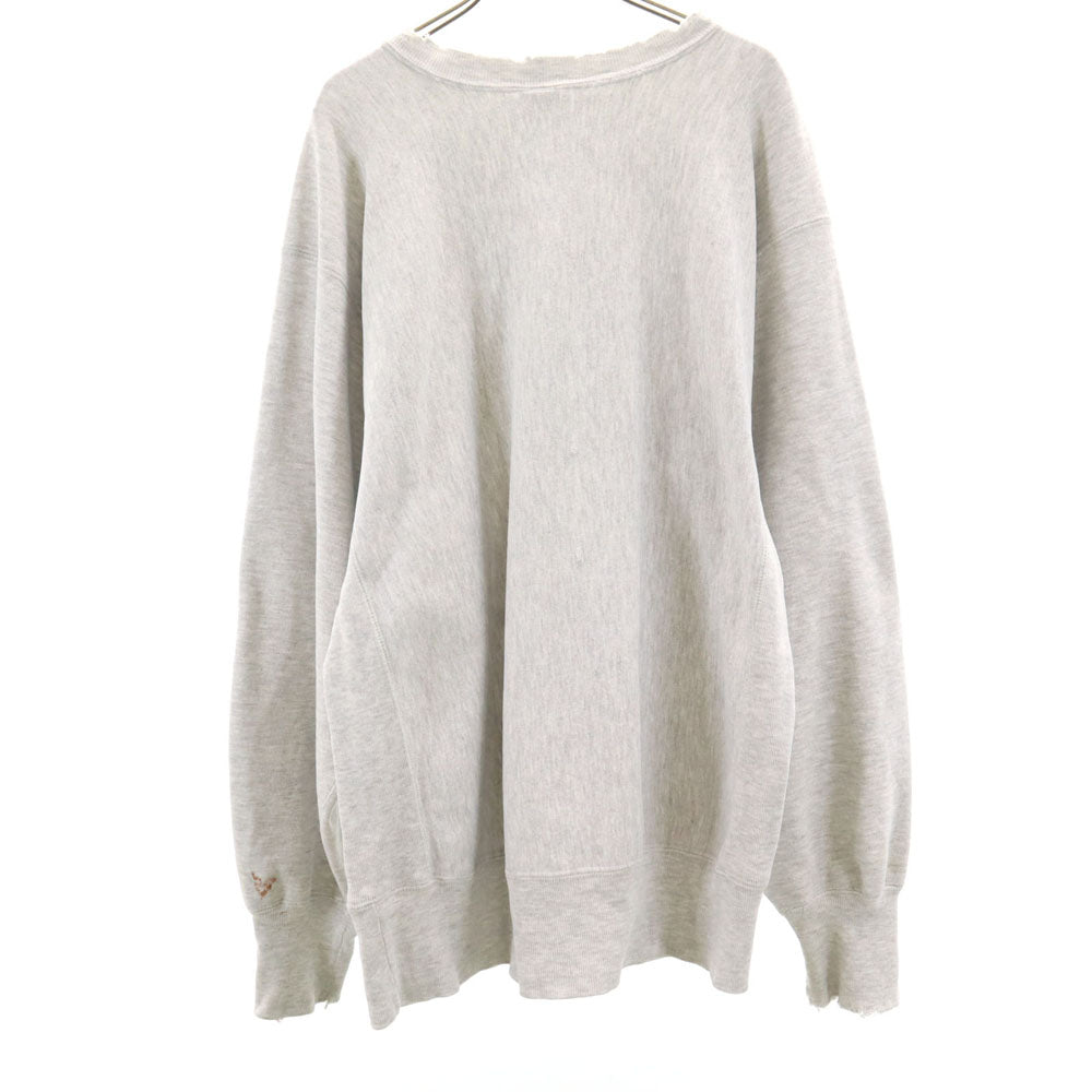 Champion 90s Reverse Weave Sweatshirt Greige Size XL