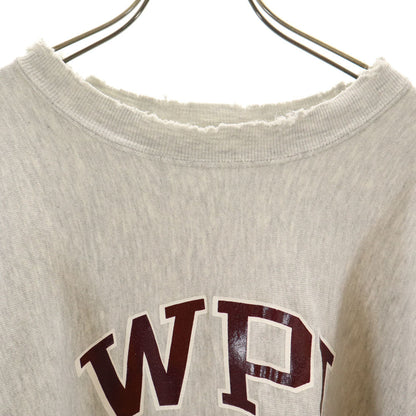 Champion 90s Reverse Weave Sweatshirt Greige Size XL