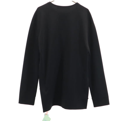 OFF-WHITE Italian Jersey Nail Wrap Top Black Size 38