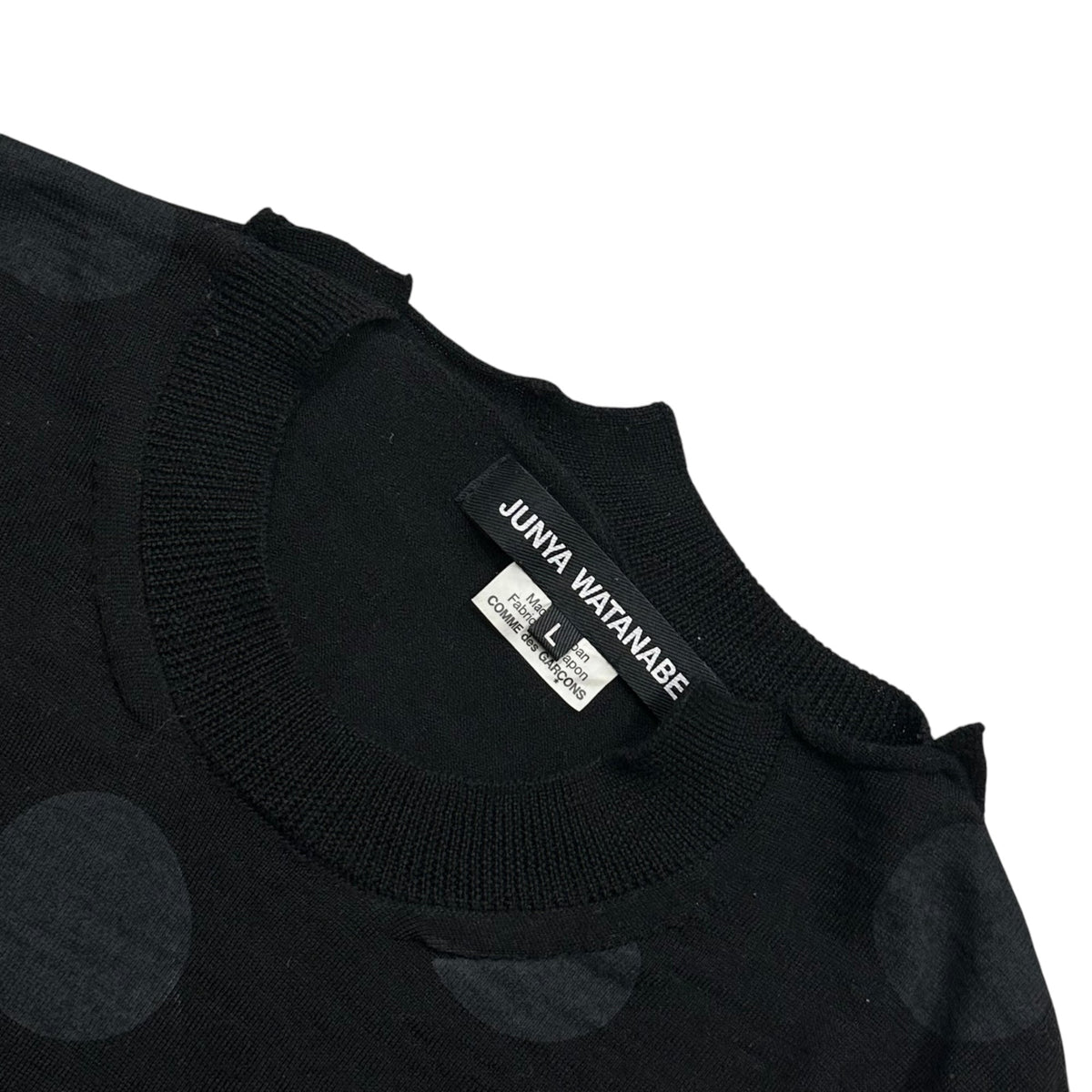 JUNYA WATANABE 26SS Asymmetric Polka Dot Knit Size L