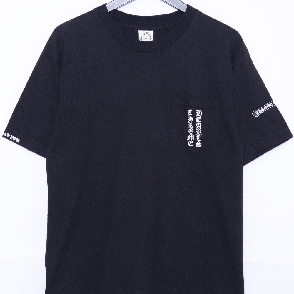 Chrome Hearts OLD S/S Back Scroll Label Print T-Shirt Size M