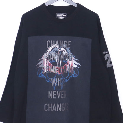 Isamu Katayama Backlash 25th Vintage T-Shirt Black Free Size