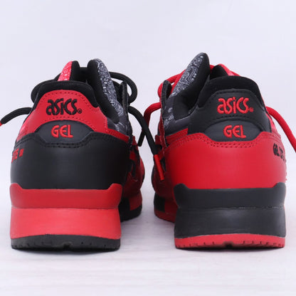 Asics RED SPIDER Gel-Lyte 3 Red Black Sneakers Size 27cm