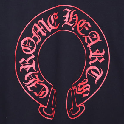 CHROME HEARTS Online Exclusive Hoodie Black/Red Size XXL