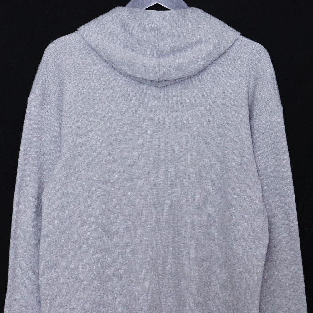 CHROME HEARTS Y NOT CH Logo Thermal Hoodie Gray Size M