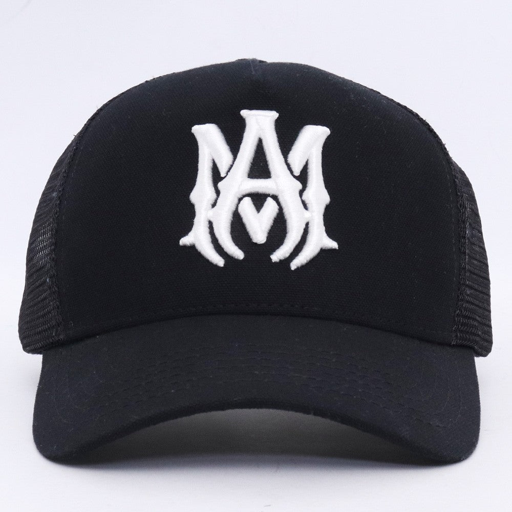 AMIRI 24AW MA Logo Mesh Trucker Hat Black Size F