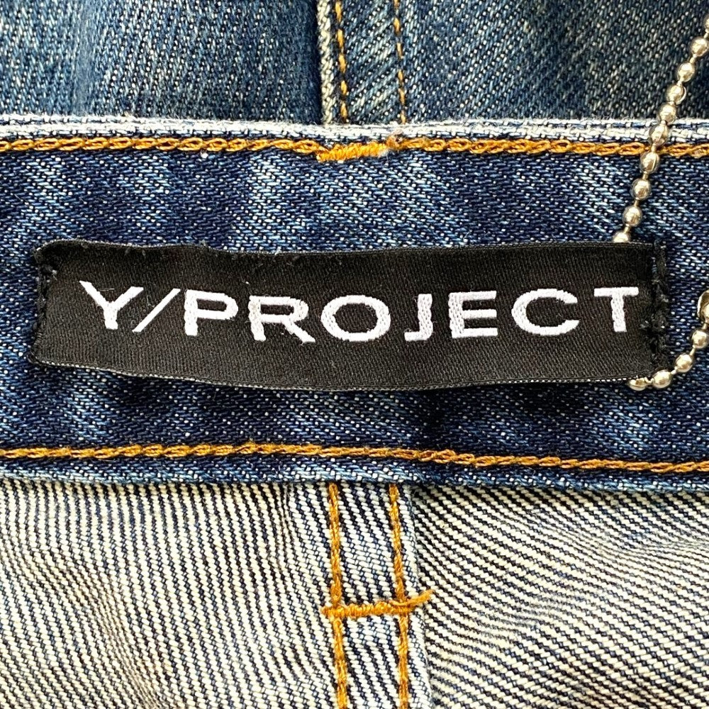 Y/PROJECT 20AW Ruffle Pocket Jeans Indigo Size S