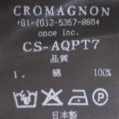 CROMAGNON 26AW Antique Print T-Shirt Ecru Size 1