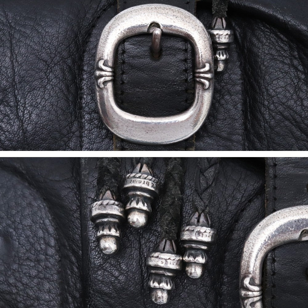 Chrome Hearts Filigree Cross Gunslinger Backpack Size F