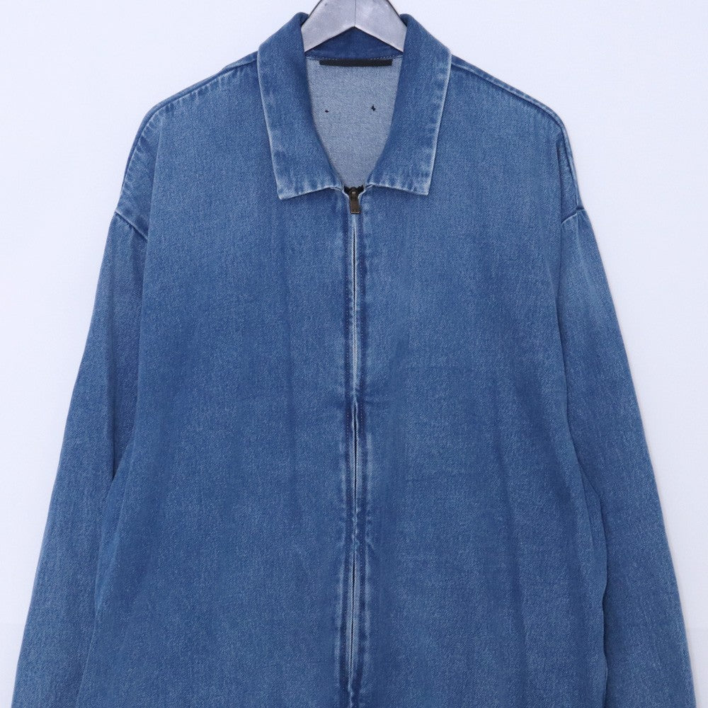 ESSENTIALS 24SS Denim Overshirt Indigo Jacket Size XS