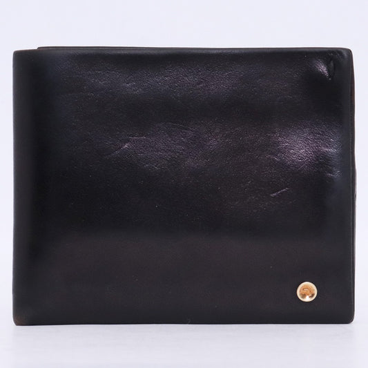 LARRY SMITH Origami Short Bi-Fold Wallet Black Size F