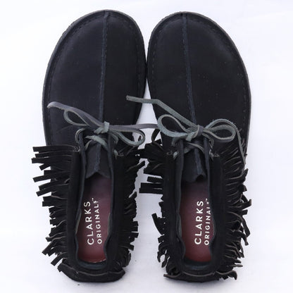 CLARKS × RECOGNIZE Fringe Desert Slip-Ons Black Size UK9