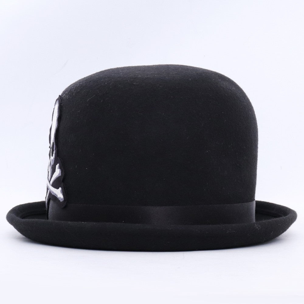 MASTERMIND JAPAN Skull Love & Peace Wool Hat Black Size F
