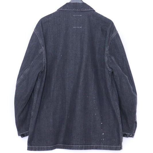 SUS-SOUS 10oz Denim Coverall Jacket Gray Size 7