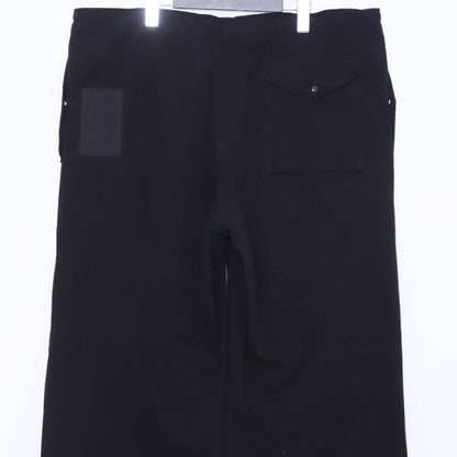TEN C 25SS Cotton Gabardine Army Cargo Pants Black Size 48