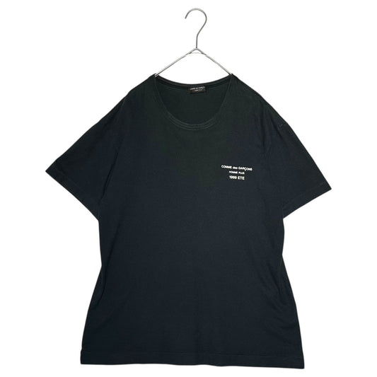 COMME des GARCONS HOMME PLUS 90s T-Shirt Black Size FREE