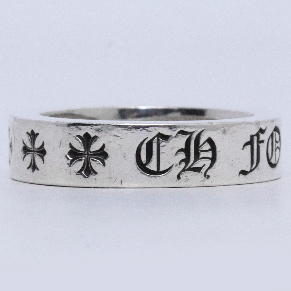 CHROME HEARTS 6mm SPACER FOREVER Ring Silver Size JP 23