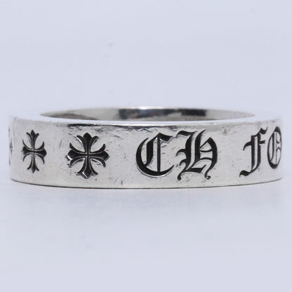 CHROME HEARTS 6mm SPACER FOREVER Ring Silver Size JP 23