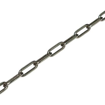 HERMES Chaine d'Ancre Game Chain Necklace Silver