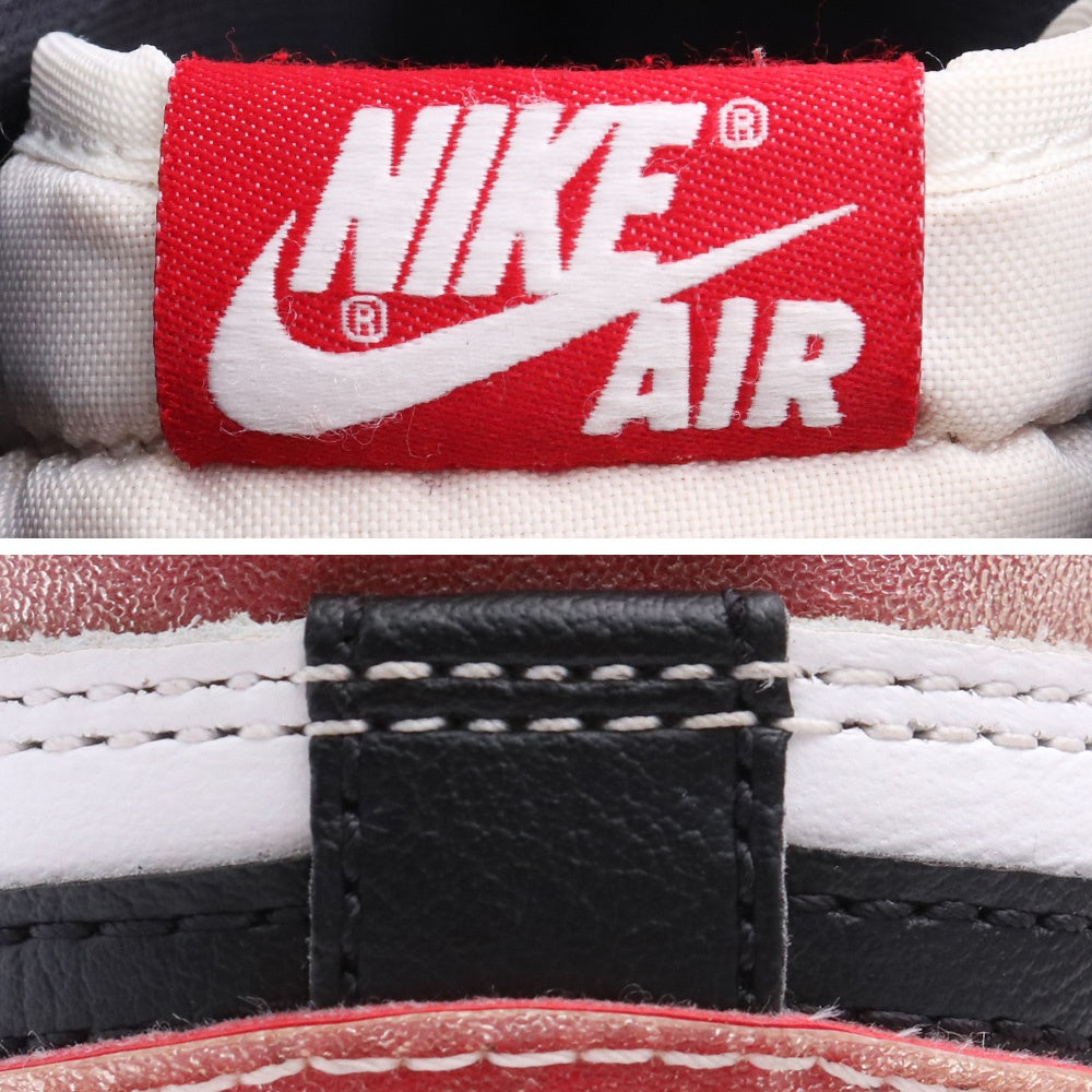 Nike Air Jordan 1 High OG Trophy Room Red Sneakers Size 29cm