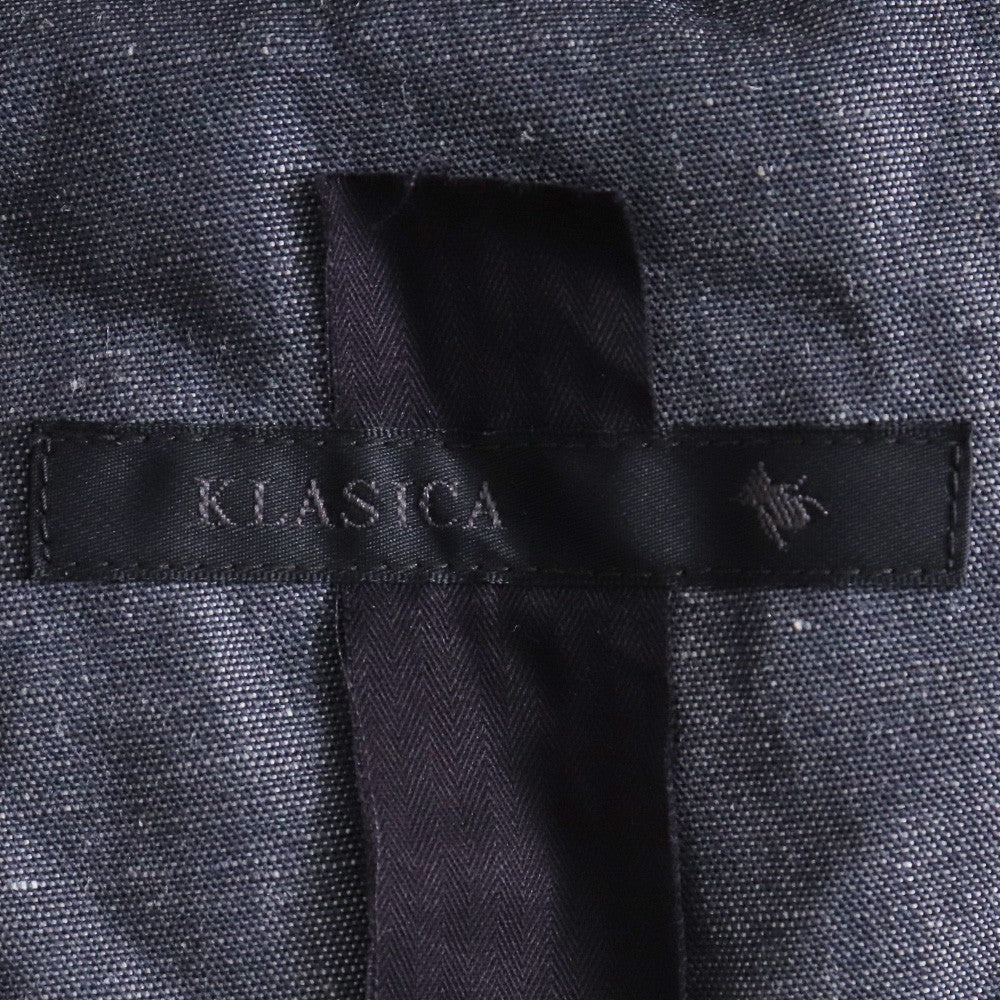 KLASICA 25SS Long Coverall Jacket Gray Denim Size 2