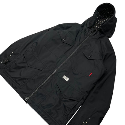 WTAPS 09AW Sherpa Field Nylon Taffeta Jacket Black Size M