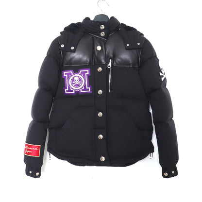 MASTERMIND JAPAN WIND STOPPER NYLON DOWN JACKET Black Size 0