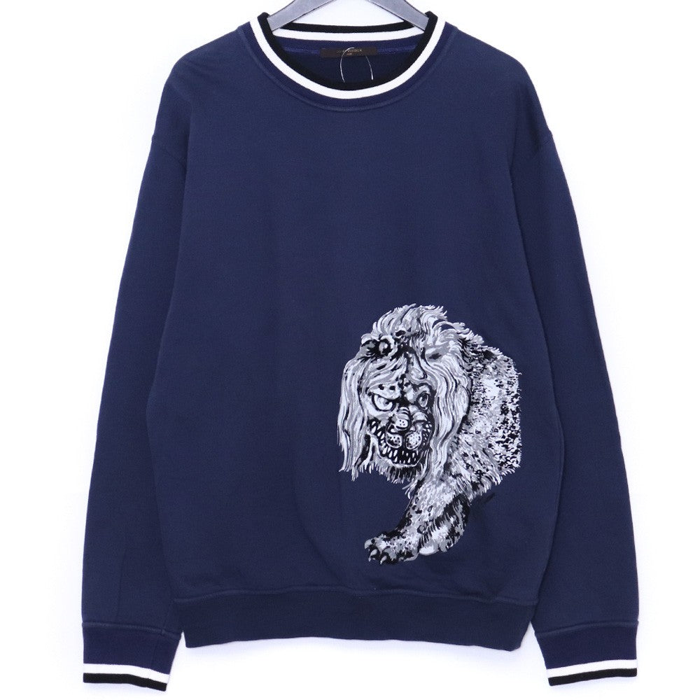 Louis Vuitton Chapman Bros. Animal Print Sweatshirt Size XL