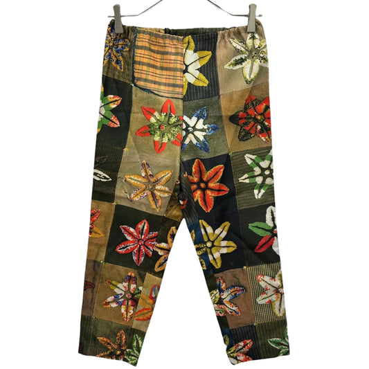 COMME des GARCONS 99AW All-Over Print Polyester Pants Size S