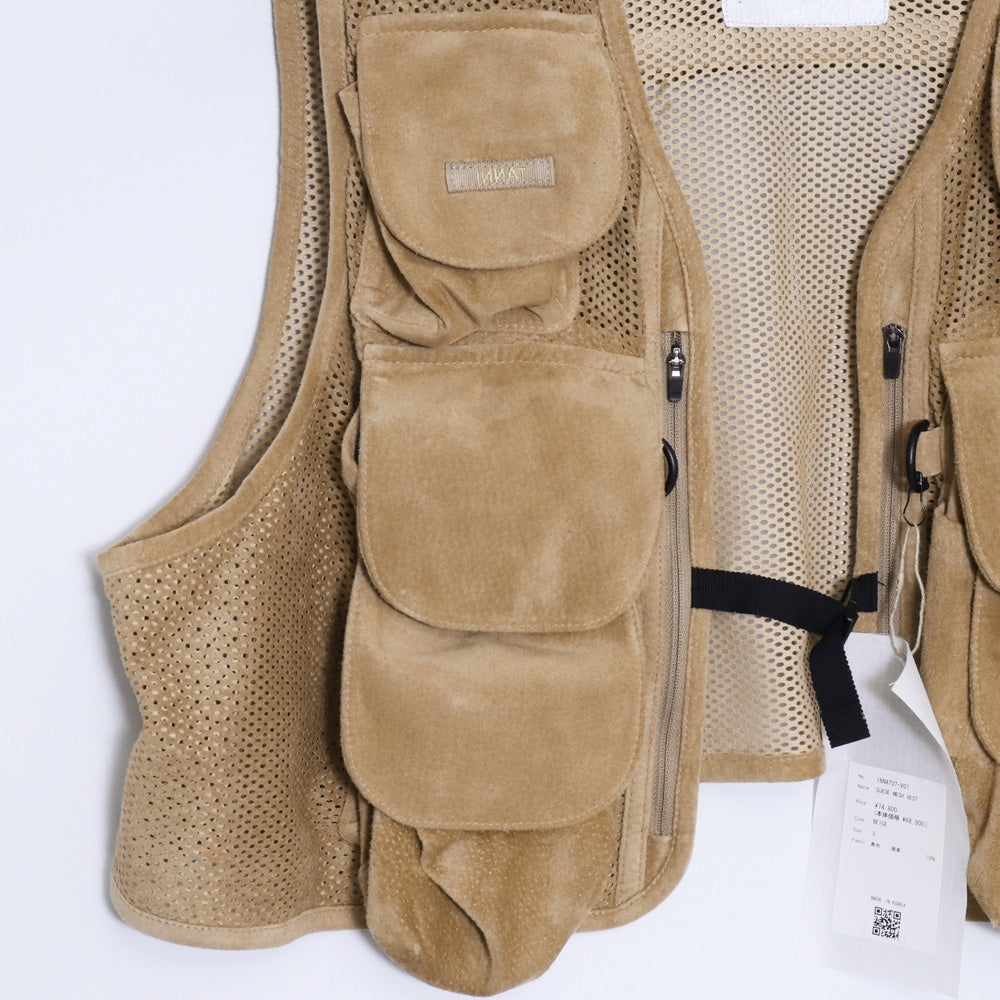 Innat 25SS Suede Mesh Vest Size 3