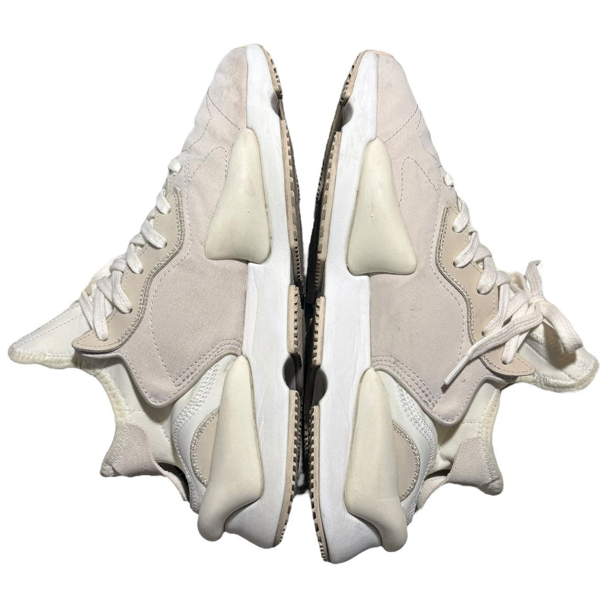 Y-3 Kaiwa Low-cut Tech Sneakers Beige Size 27.0cm