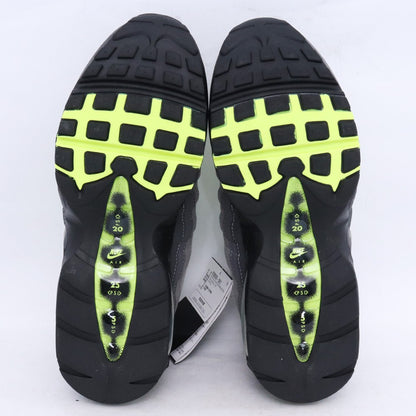 NIKE Women's Air Max 95 Big Bubble Neon Yellow Sneakers Size 27cm