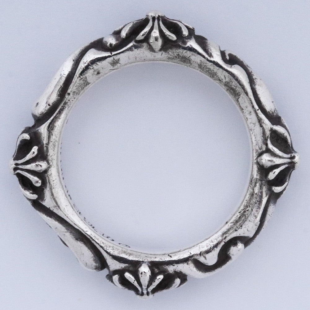 CHROME HEARTS SBT Band Silver Ring Size JP 21
