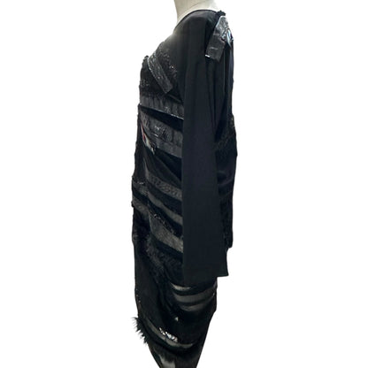 JUNYA WATANABE 24AW Multi-Fabric Dress Black Size S