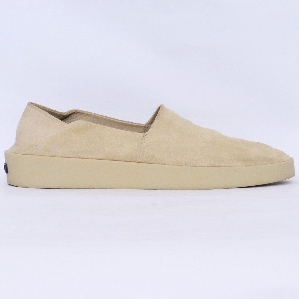 ERMENEGILDO ZEGNA x FEAR OF GOD Suede Loafers Beige Size 12