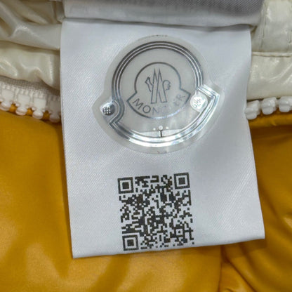 MONCLER 21SS PARK GILET Logo Down Vest Yellow Size 3