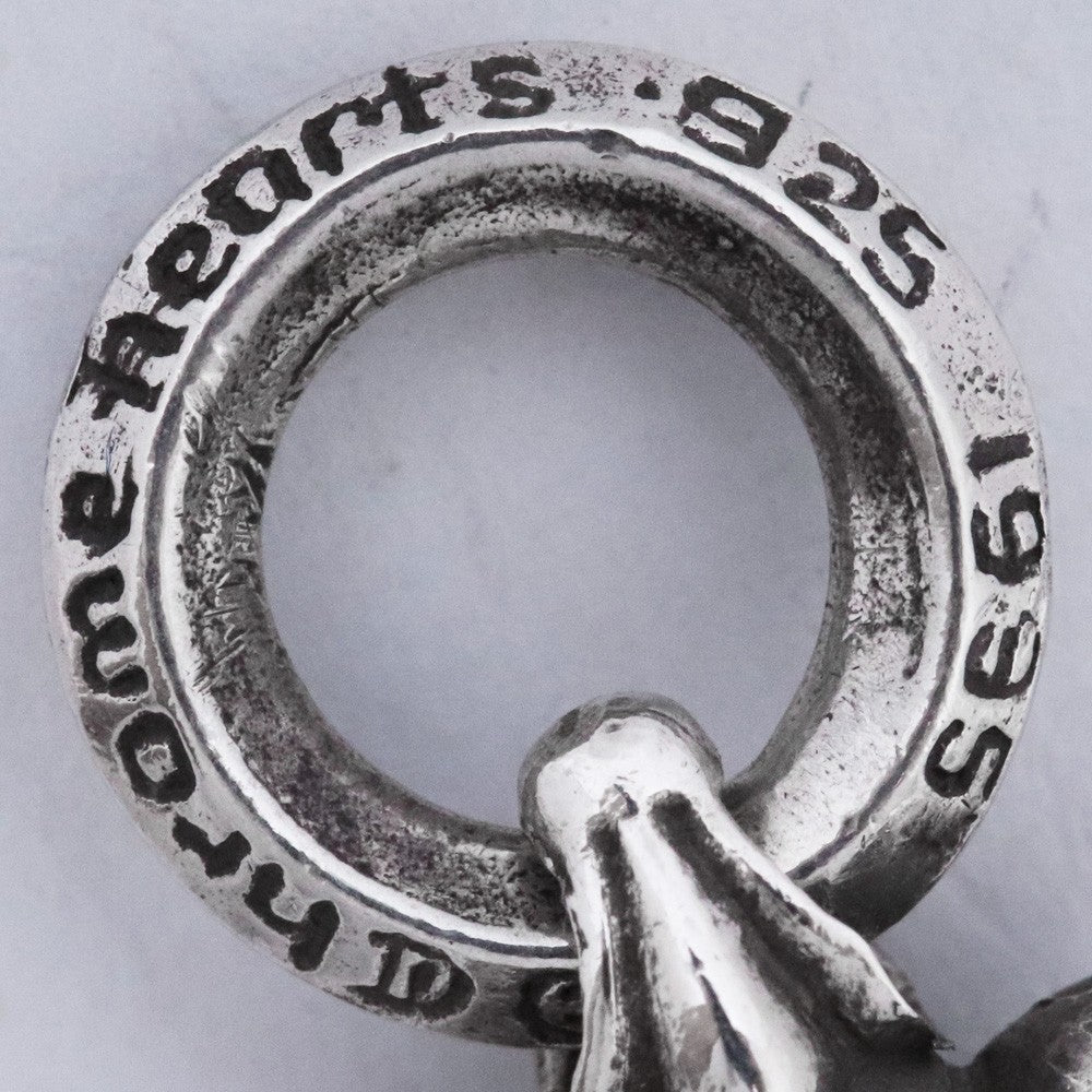 CHROME HEARTS OLD BS FLEUR Charm Silver Size F