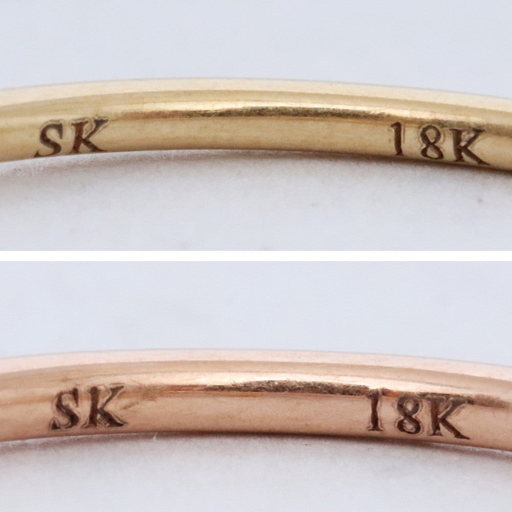SPINELLI KILCOLLIN 18KYG 18KRG Gold Ring Size ONE SIZE