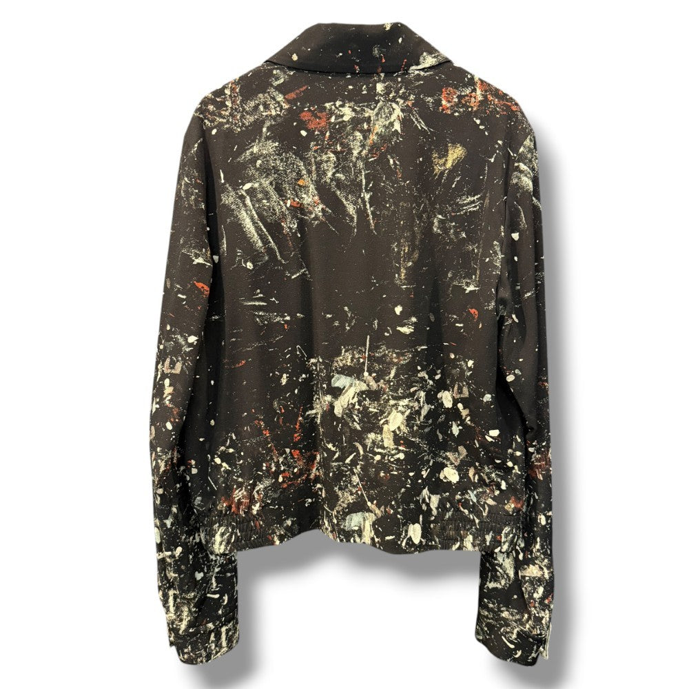 AMIRI Paint Splatter Blouson Black Blouson Size 48