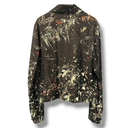 AMIRI Paint Splatter Blouson Black Blouson Size 48