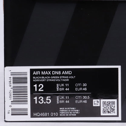 Nike AIR MAX DN8 Green Strike Volt Sneakers Black Size 30cm