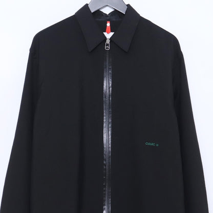 OAMC BLACK IAN SHIRT Zip Button Up Shirt Black Size S