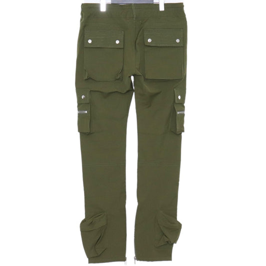 MLVINCE TYPE-4 Slim Stretch Cargo Pants Khaki Size 34