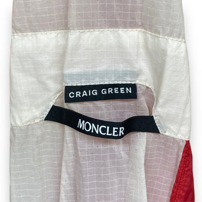 MONCLER GENIUS 21AW Craig Green Clonophis White Red Size 2
