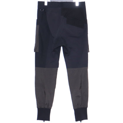 VIRIDI-ANNE Panel Combination Tactical Pants Black Size 1