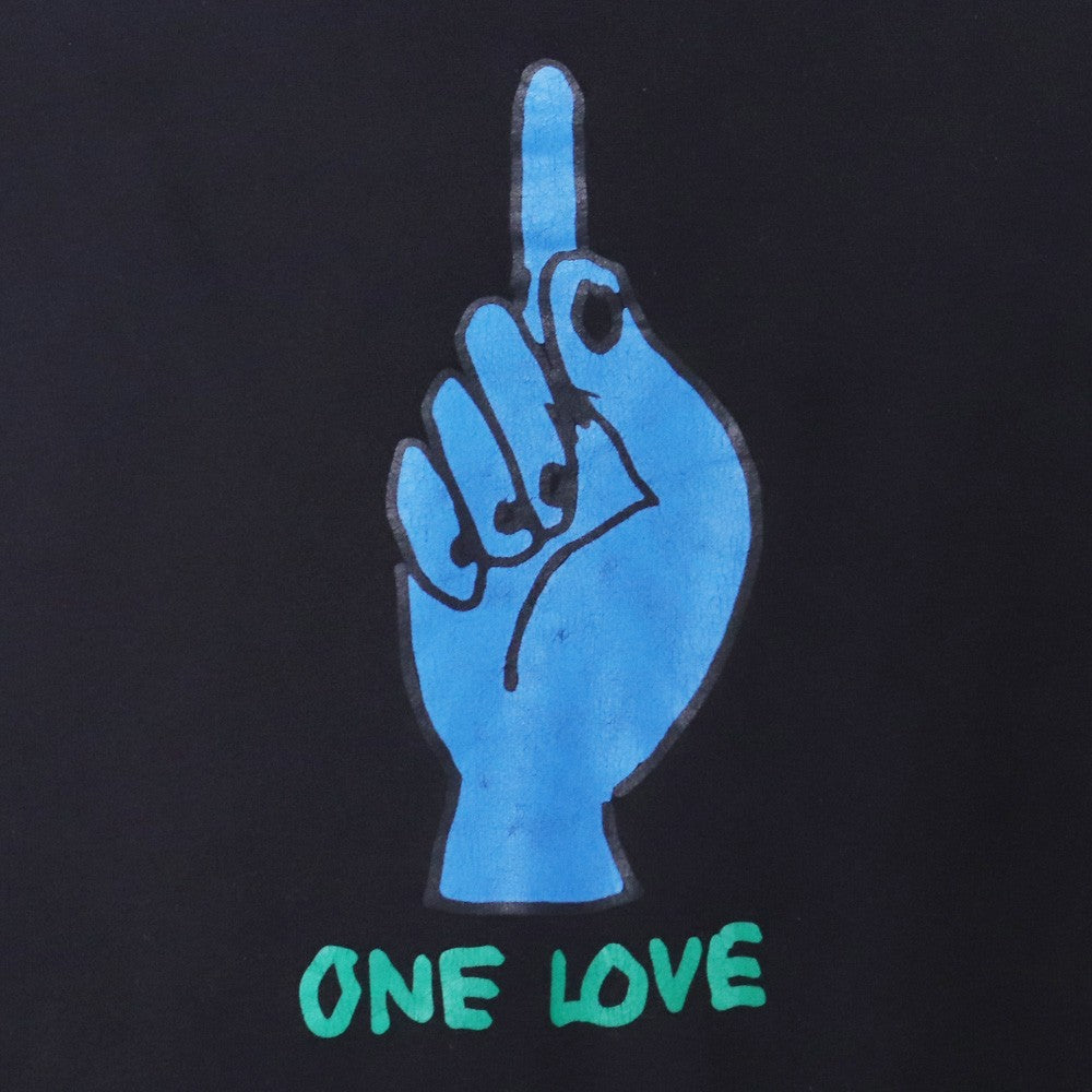 Sacai GONZ ONE LOVE Hoodie Black Size 3